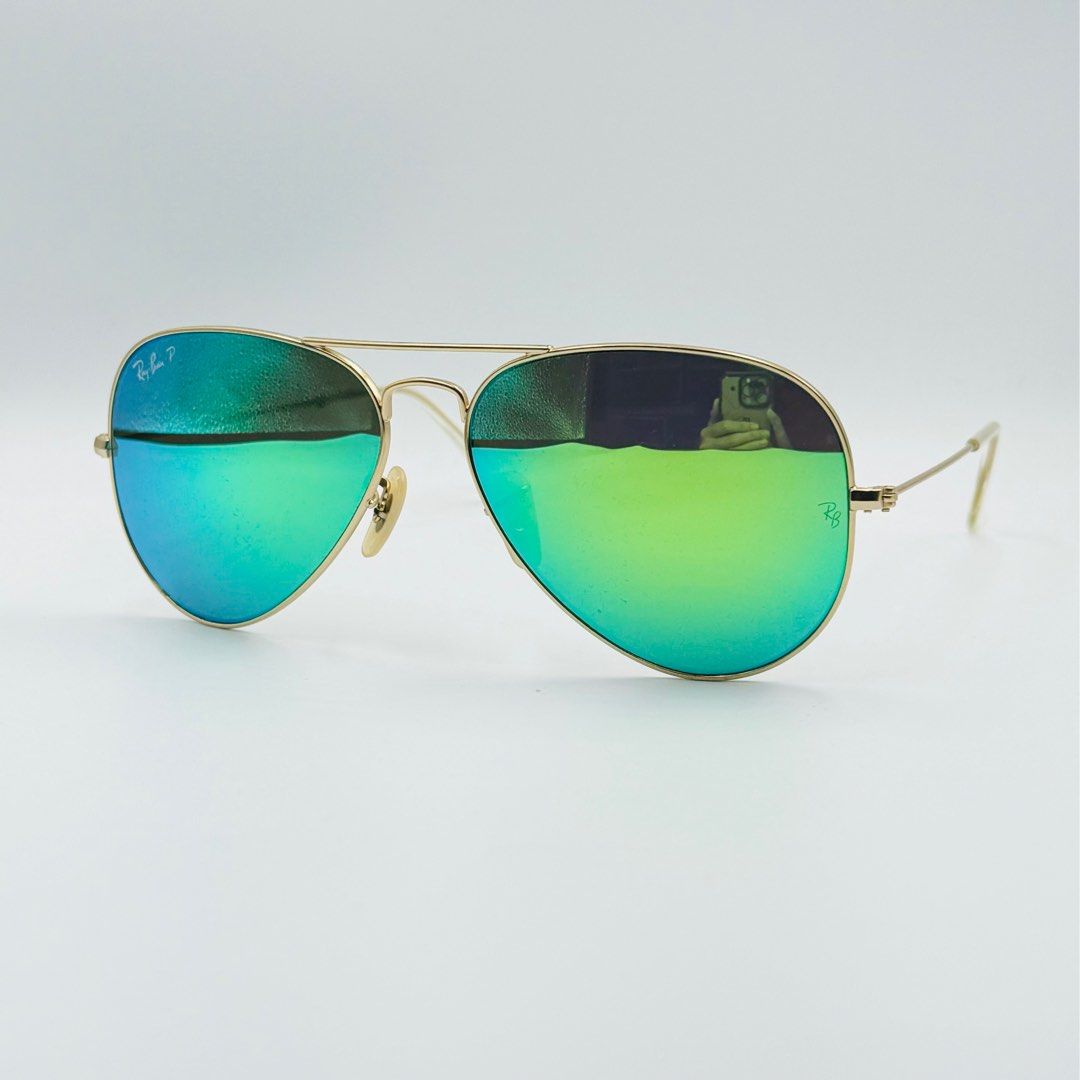Ray-Ban RB3025 Aviator Large Metal Sunglasses - 55