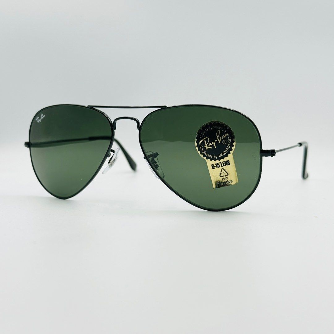 Ray-Ban RB3025 Aviator Large Metal Sunglasses - 55