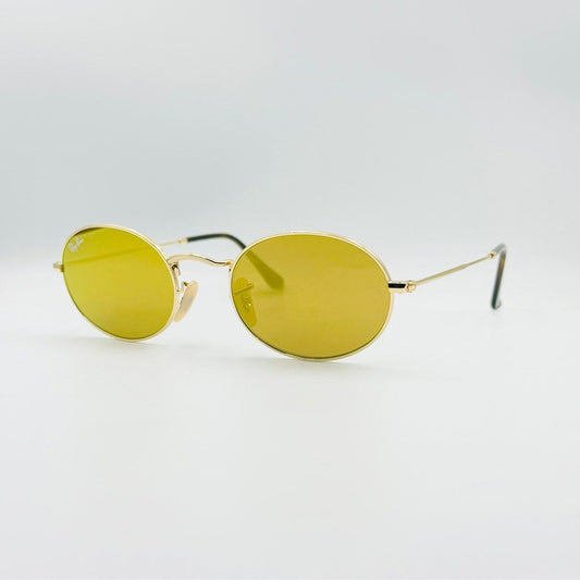 Ray Ban RB3547N - Oval Flat Sunglasses