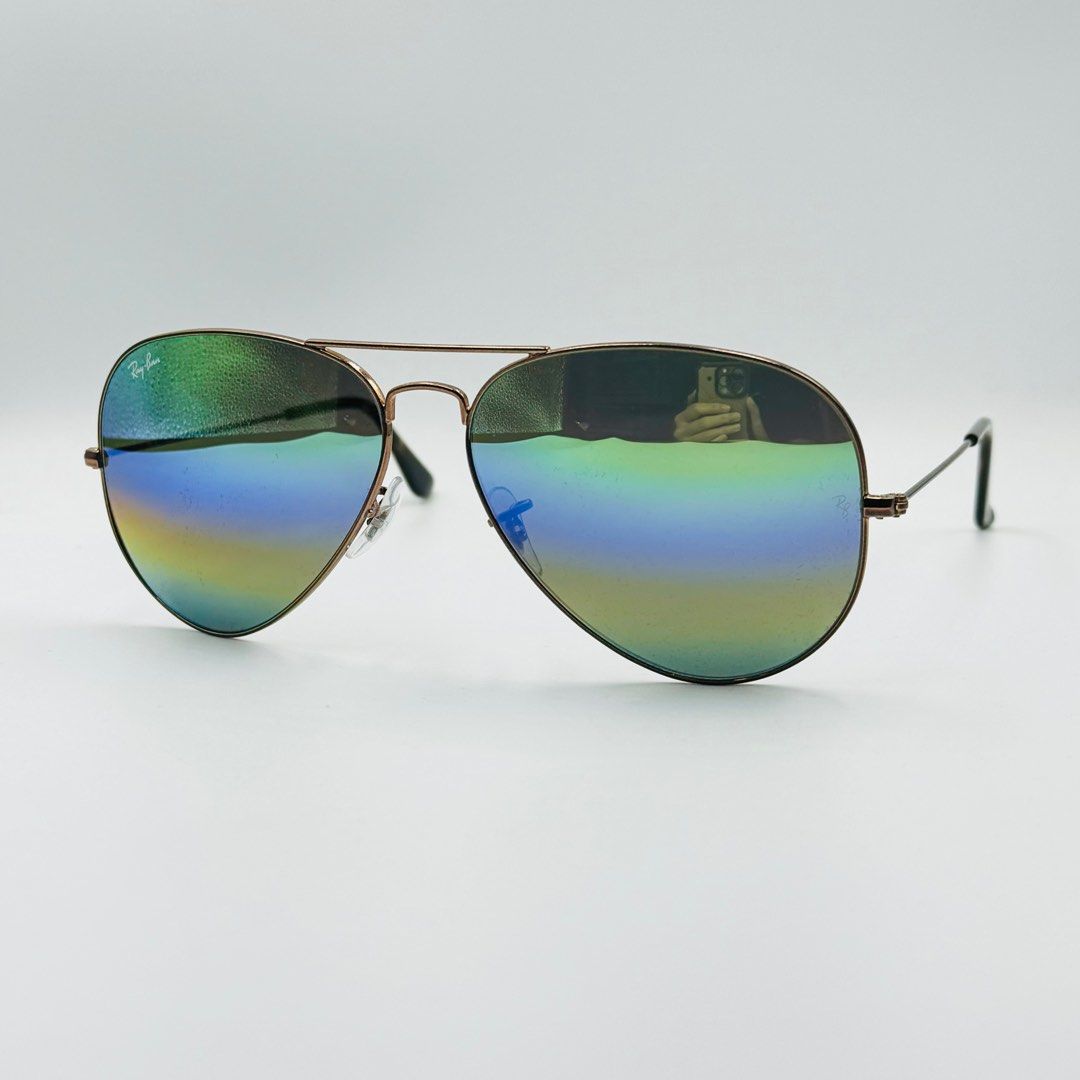 Ray-Ban RB3025 Aviator Large Metal Sunglasses - 55