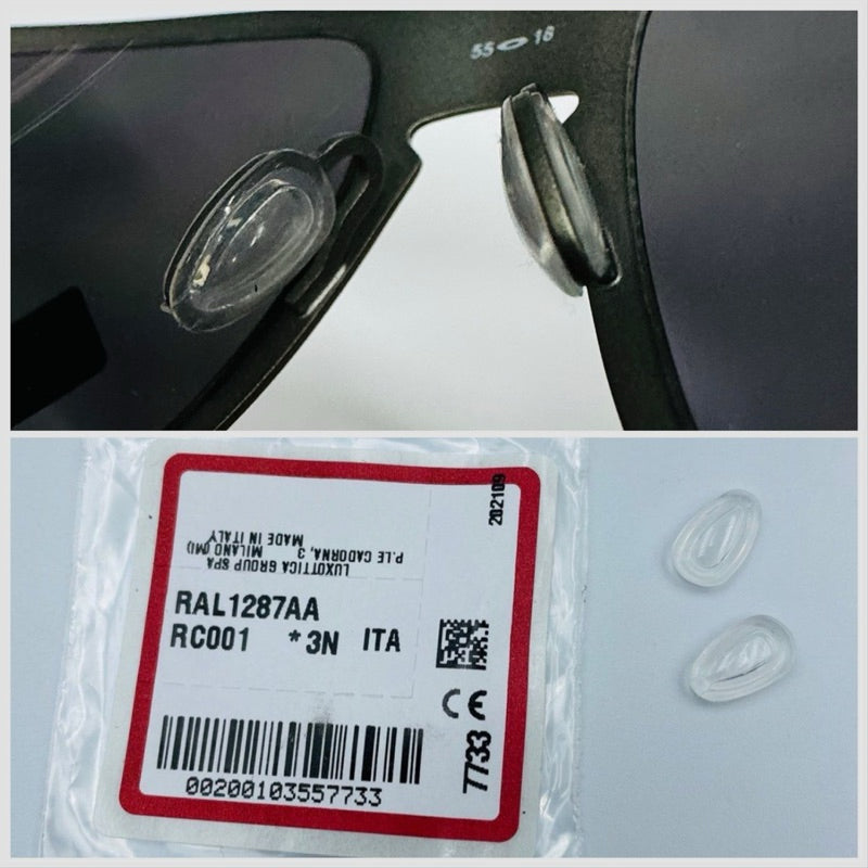 Metal Prescription/ Sunglasses replacement nosepads