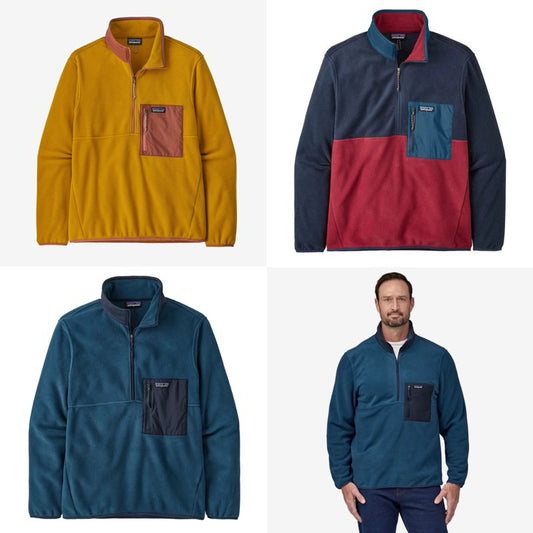 Patagonia Men's Microdini 1/2-Zip Fleece Pullover