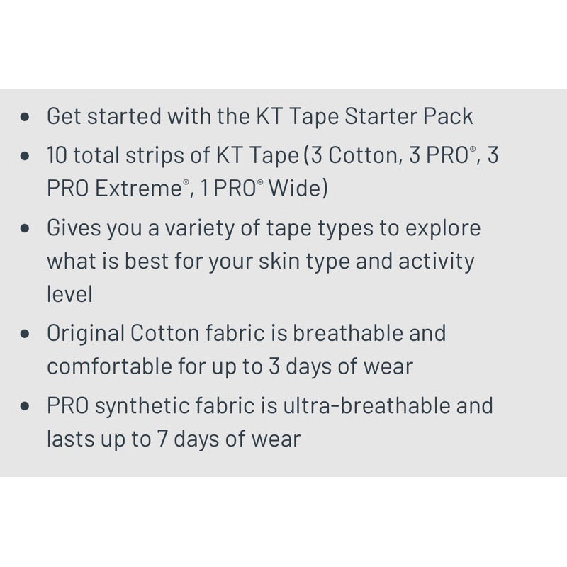 KT Tape Starter Pack