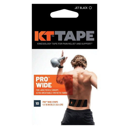 KT Tape Precut 4” Wide 10” x 10 Strips