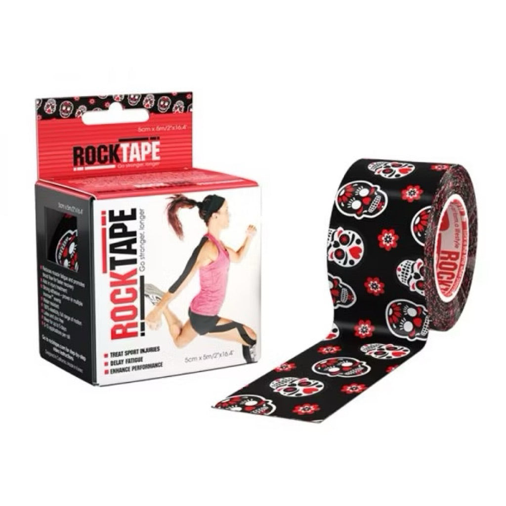 Rocktape 5cm x 5m Standard Roll (Assorted designs)