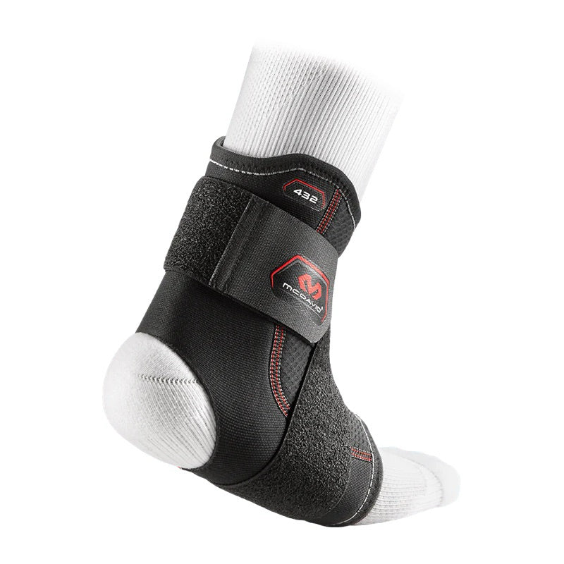 Mcdavid 432 Level 2 Ankle Support w/ Figure 8 Straps - Black