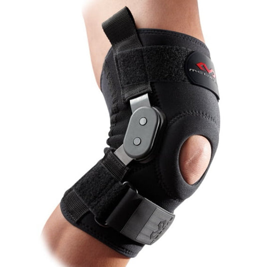 Mcdavid 429 Level 3 Knee Brace w/ Polymetric Hinges & Cross Straps - Black