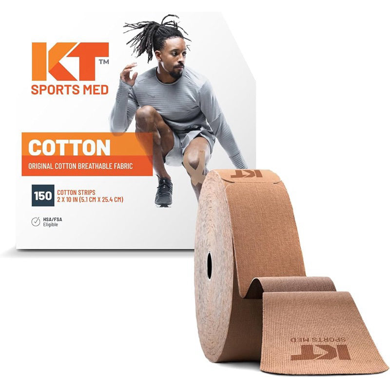 KT Tape Cotton Jumbo Precut 150 Strips