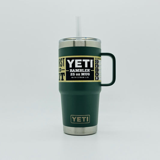 Yeti Rambler 25oz Straw Mug