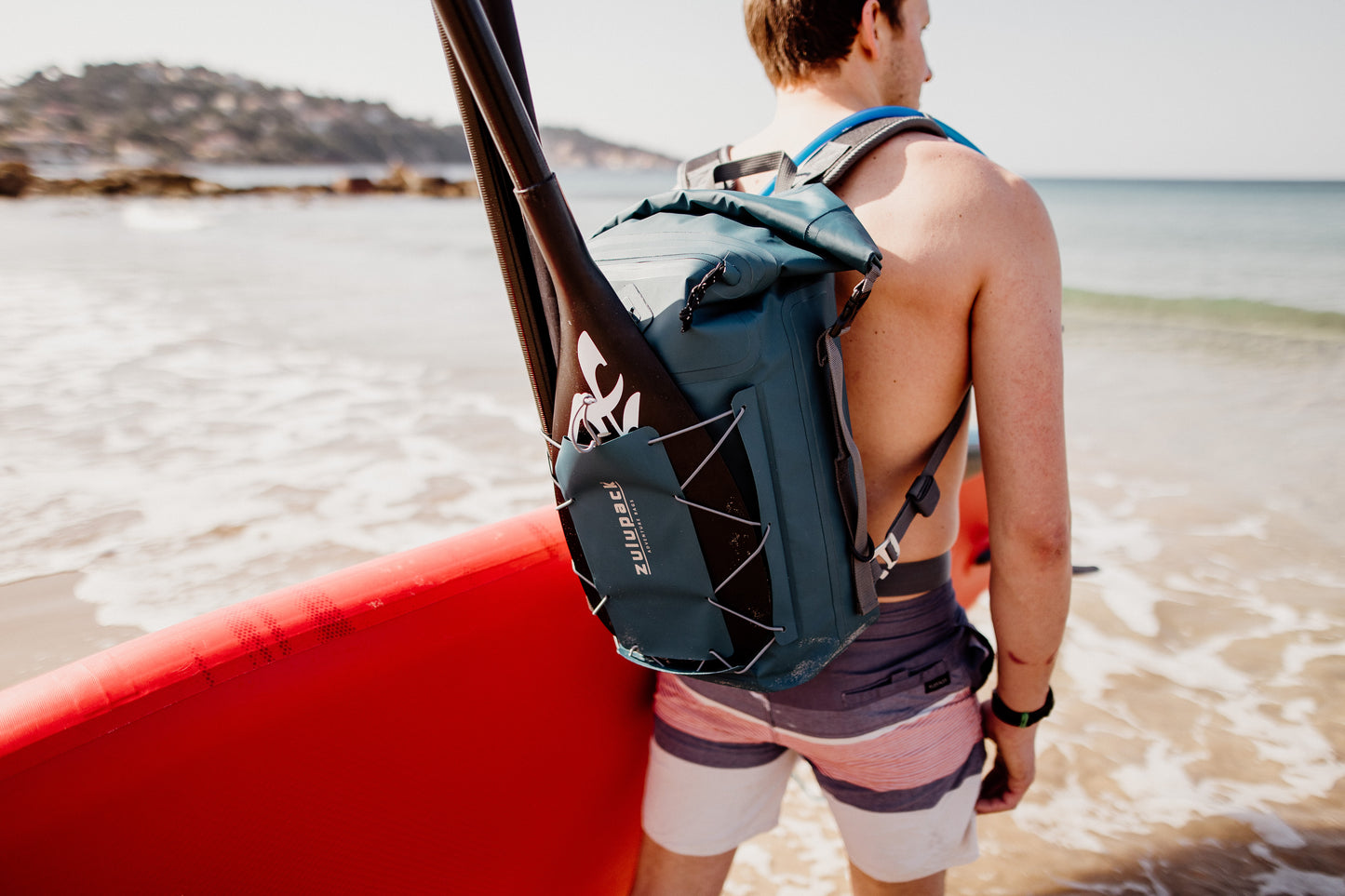 Zulupack Triton 25 Waterproof Backpack 25L with External Hydration Pocket